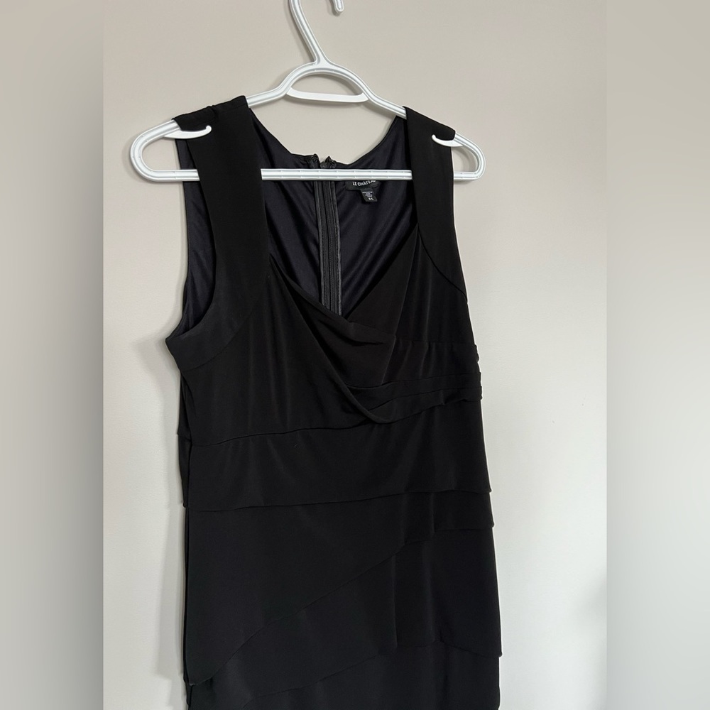 Le Chateau Rumba Ruffled Midi Dress - Picture 5 of 8